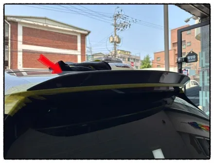 벤츠 a45 amg 립 스포일러 블랙 유광으로 랩핑 할 수 있을까?? / 동대문구 장안동