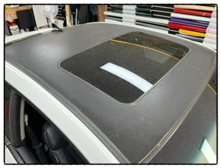 3편) 포르테 쿱 루프스킨 제거 후 3m2080 블랙 유광으로 루프스킨 제 작업하면 괜찮을까?? / 동대문구 장안동