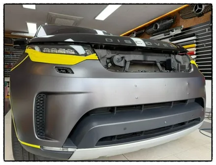 랜드로버 디스커버리 3m 2080 샤틴 다크 그레이 색상으로 랩핑 하면 어떤 변화가 생길까?? / 동대문구 장안동