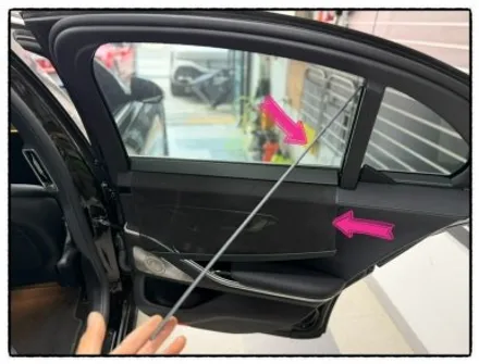 벤츠 s350d 도어 선쉐이드 (도어 커튼) 고장 나는 고질 병 수리할 수 있을까? 튜닝커스텀에서는 가능하다!! ㅎ / 동대문구 장안동
