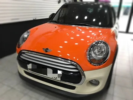 Bmw 미니쿠페 오렌지 전체랩핑 해보자 #장안동카스킨전문점 #튜닝커스텀 / 동대문구 장안동