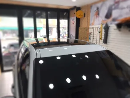 랜드로버 디스커버리 스포츠 루프스킨.사이드미러 검정유광 랩핑시공 해보자.장안동랩핑전문점.튜닝커스텀 / 동대문구 장안동