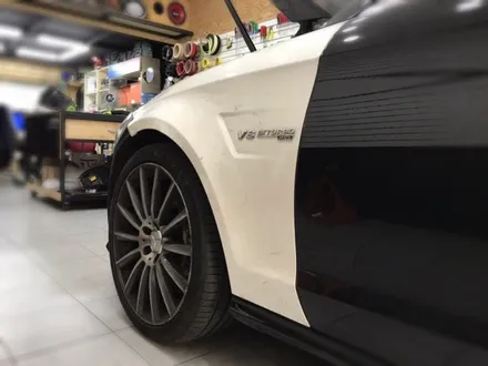 벤츠 cls63amg 사고 후 라이트.범퍼.휀다 도색 수리해보자.장안동벤츠범퍼수리.튜닝커스텀 / 동대문구 장안동