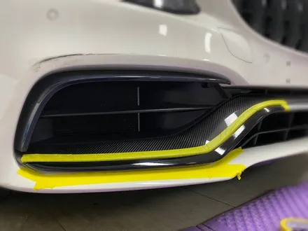 벤츠 c63s amg 루프스킨.그릴크롬.범퍼몰딩랩핑 해보자.장안동랩핑전문점.튜닝커스텀 / 동대문,광진구,중랑구