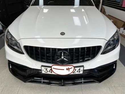 벤츠 c63s amg 범퍼립 및 도어 크롬 몰딩랩핑 해보자.장안동랩핑전문점.튜닝커스텀 / 동대문,광진구,중랑구
