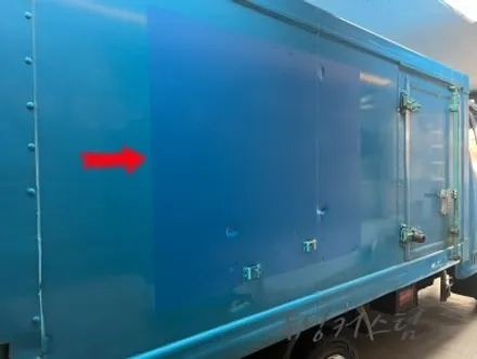 포터 2 로고 랩핑 저렴한 가격으로 가려보자. 장안동 랩핑 전문점 / 동대문,광진구,중랑구