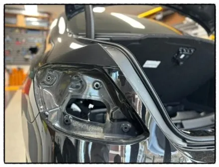 벤츠 e220d 중고 테일램프 교환 작업해보자!! / 동대문구 장안동