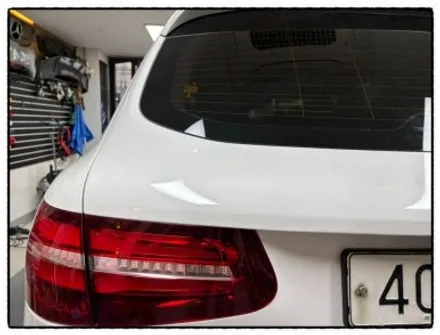 벤츠 glc 350e 레터링 부쳐 보자!! / 동대문구 장안동
