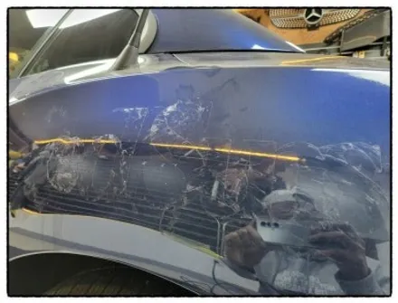 bmw z4 반사 스티커 제거는 안 하고 싶다 ㅜㅜ / 동대문구 장안동
