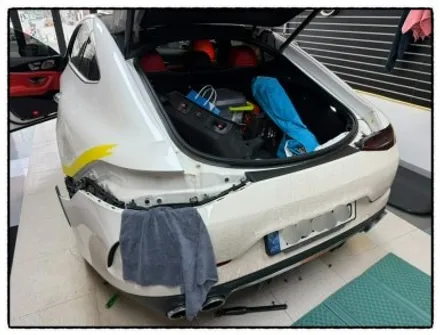 벤츠 gt 43 amg 후미등 led 수리 가 가능할까?? / 동대문구 장안동