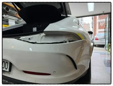 벤츠 gt43 amg 조수석 후미등 led 나가는 고질병 수리해 보자!! / 동대문구 장안동