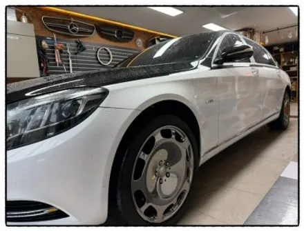 벤츠 s600 마이바흐 랩핑 제거 및 투톤 랩핑 해보자~^^ / 동대문구 장안동