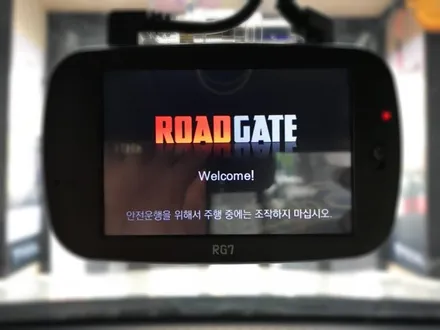 티볼리로드게이트rg7 블랙박스 설치 해보자.왕십리블랙박스장착점.런사운드 / 동대문구 장안동