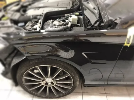 벤츠 cls63amg 사고 후 라이트.범퍼.휀다 도색 수리해보자.장안동벤츠범퍼수리.튜닝커스텀 / 동대문구 장안동