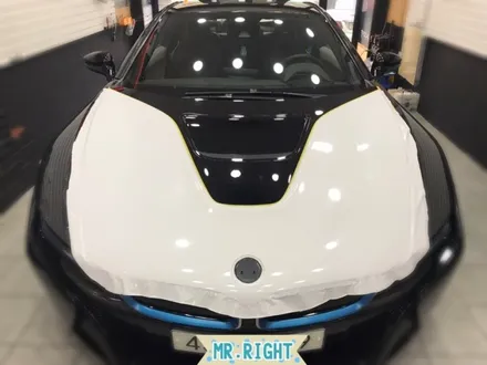 bmw i8 화이트 전체랩핑 시공 하다.장안동랩핑전문점.튜닝커스텀 / 동대문구 장안동