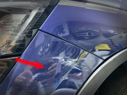 qm6 범퍼 사고 수리 도색하면 깔끔해 질까? / 동대문,광진구,중랑구