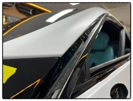 벤츠 s63 amg 사틴 화이트 투톤 랩핑 해보자. / 동대문구 장안동