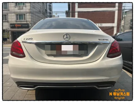 벤츠 c220 휀다. 범퍼 판금 수리 도색하면 깔끔하게 만들어 보자. / 동대문구 장안동