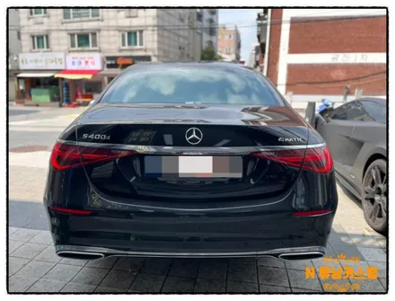 벤츠 s350d 차량 s400d. 4matic 엠블럼 부착으로 업그레이드해 보자^^ / 동대문구 장안동