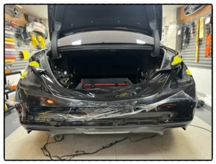 벤츠 s580 도장면과 같은 3m 2080 블랙 전체 랩핑 으로 세차 를 만들어 보자. / 동대문구 장안동