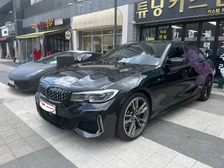 bmw m3 에어덕트 랩핑과 휠 블랙 유광 도색합니다. / 동대문구 장안동