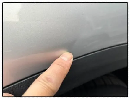 벤츠 glc 220d 뒤 휀다. 범퍼 부분 도색으로 흠집 없애 보자!! / 동대문구 장안동