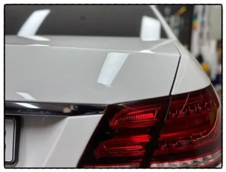 벤츠 e220 차량에 e300 레터링 부착으로 차량 업그레이드해 보자^^ / 동대문구 장안동