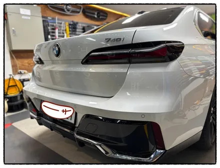 bmw 740i 그릴 크롬 랩핑 해볼까!! / 동대문구 장안동