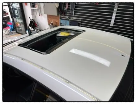 3편) 포르테 쿱 루프스킨 제거 후 3m2080 블랙 유광으로 루프스킨 제 작업하면 괜찮을까?? / 동대문구 장안동