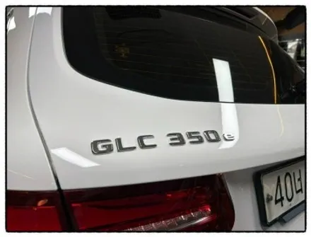 벤츠 glc 350e 레터링 부쳐 보자!! / 동대문구 장안동