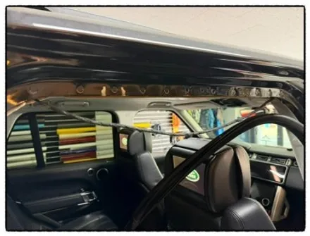 레인지로버 보그 컵홀더 덮게 수리 와 하이패스. 블랙박스 배선 소음 해결해 보자!! / 동대문구 장안동
