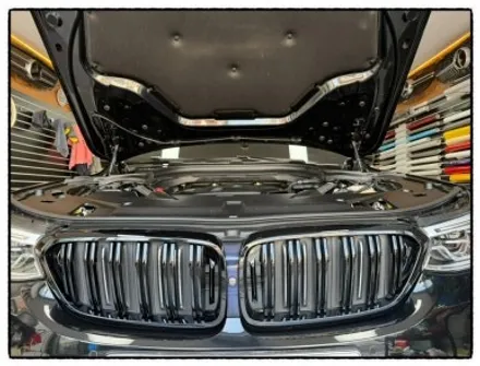 bmw 620d 블랙 그릴 교환 및 도어 크롬. 범퍼 크롬 몰딩 랩핑으로 블랙 에디션 만들어 보자 ~^^ / 동대문구 장안동