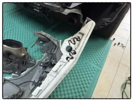 벤츠 a45 amg 범퍼 수리 및 카본 디퓨저 장착해 보자!! / 동대문구 장안동