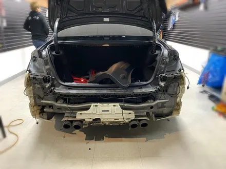 Bmw m4 사틴블랙 전체랩핑 시공(에이버리슈프림).장안동랩핑전문점.튜닝커스텀 / 동대문구 장안동