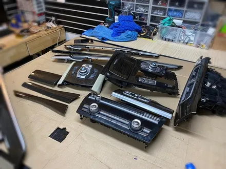 bmw 750li  3M Gloss Flip Ghost Pearl 유광 고스트 펄 실내랩핑 시공.동대문bmw실내랩핑전문점.튜닝커스텀 / 동대문구 장안동