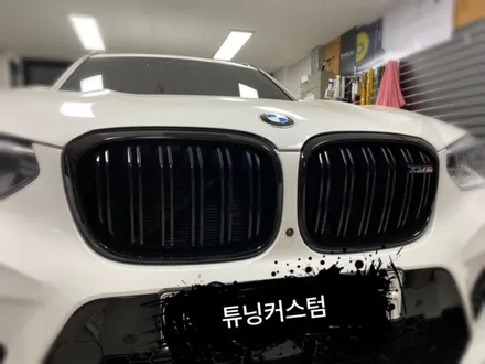 bmw x3m 그릴크롬 및 휀다에어덕트크롬랩핑 시공.장안동랩핑전문점.튜닝커스텀 / 동대문구 장안동