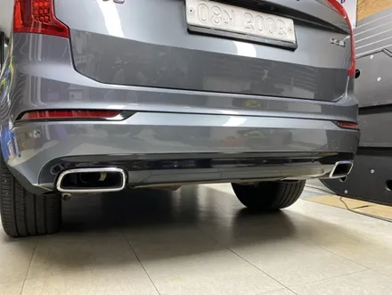 볼보 xc90 블랙그릴교환 및 범퍼 디퓨져 블랙랩핑 !!! / 동대문,광진구,중랑구