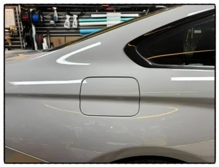 bmw m4 사고 부분 랩핑 제거 후 제 랩핑 해보자!! / 동대문구 장안동