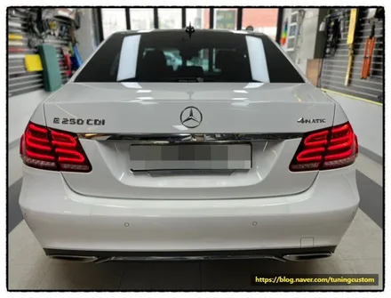 벤츠 e250 cdi 정말 많은 고질병 후미등 led 수리 후 사용해 보자!! / 동대문구 장안동
