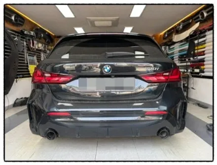 bmw 120 i 블랙 m 레터링 교환으로 고성능 차량으로 만들어 보자!! / 동대문구 장안동