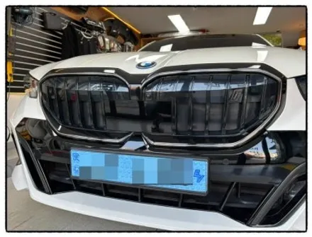 bmw i5 그릴 블랙 랩핑으로 내 차량을 더 멋지게 만들어 보자^^ / 동대문구 장안동