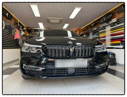 bmw 620d 블랙 그릴 교환 및 도어 크롬. 범퍼 크롬 몰딩 랩핑으로 블랙 에디션 만들어 보자 ~^^ / 동대문구 장안동