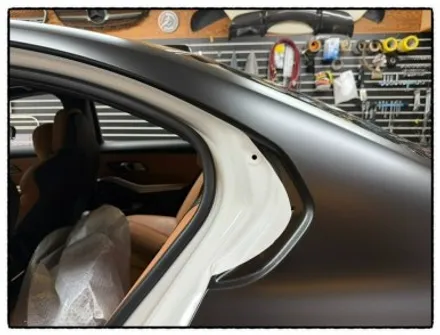 bmw m340i 3m 2080 사틴 블랙 색상으로 전체 랩핑 하면 어떤 변화가 있을까!! / 동대문구 장안동