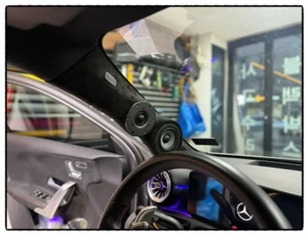 벤츠 a45 amg dls 트위터 스피커. 포칼 미드레인지 스피커 a 필러 레진 성형으로 깔끔하게 장착해 보자^^ / 동대문구 장안동
