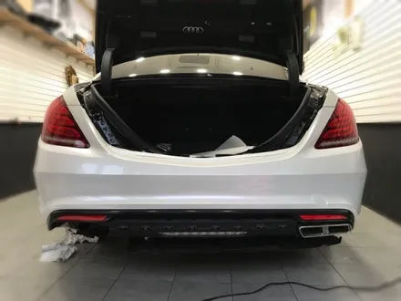 벤츠s350 범퍼교환 후 랩핑 해보자.장안동랩핑.튜닝커스텀 / 동대문구 장안동