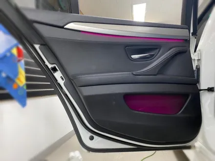 bmw 535i 실내랩핑 시공 해보자.장안동실내랩핑전문점.튜닝커스텀 / 동대문구 장안동