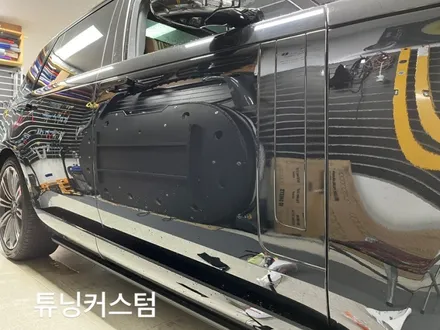 랜드로버 레인지로버 보그 크롬랩핑 및 블랙레터링교환.동대문랩핑전문점.튜닝커스텀 / 동대문,광진구,중랑구