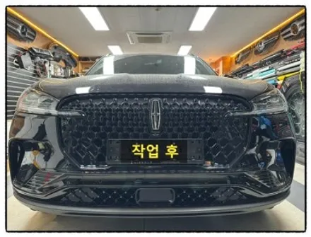 링컨 에비에이터 블랙 에디션 랩핑 및 휠 도색하면 어떤 변화가 있을까?? / 동대문구 장안동
