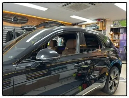 제네시스 gv70 모든 크롬 랩핑 후 블랙 에디션 만들어 보자!! / 동대문구 장안동