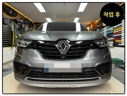 qm6 차량에 있는 모든 크롬 블랙 랩핑으로 내 차량을 더 고급스럽게 만들어 보자^^ / 동대문구 장안동